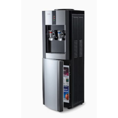 Кулер для воды LD-AEL-47c black/silver с шкафчиком