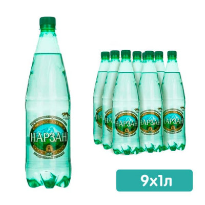Вода Нарзан 1 л ПЭТ газ