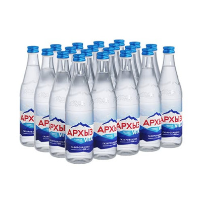 Вода Архыз Vita 0,5 л стекло газ